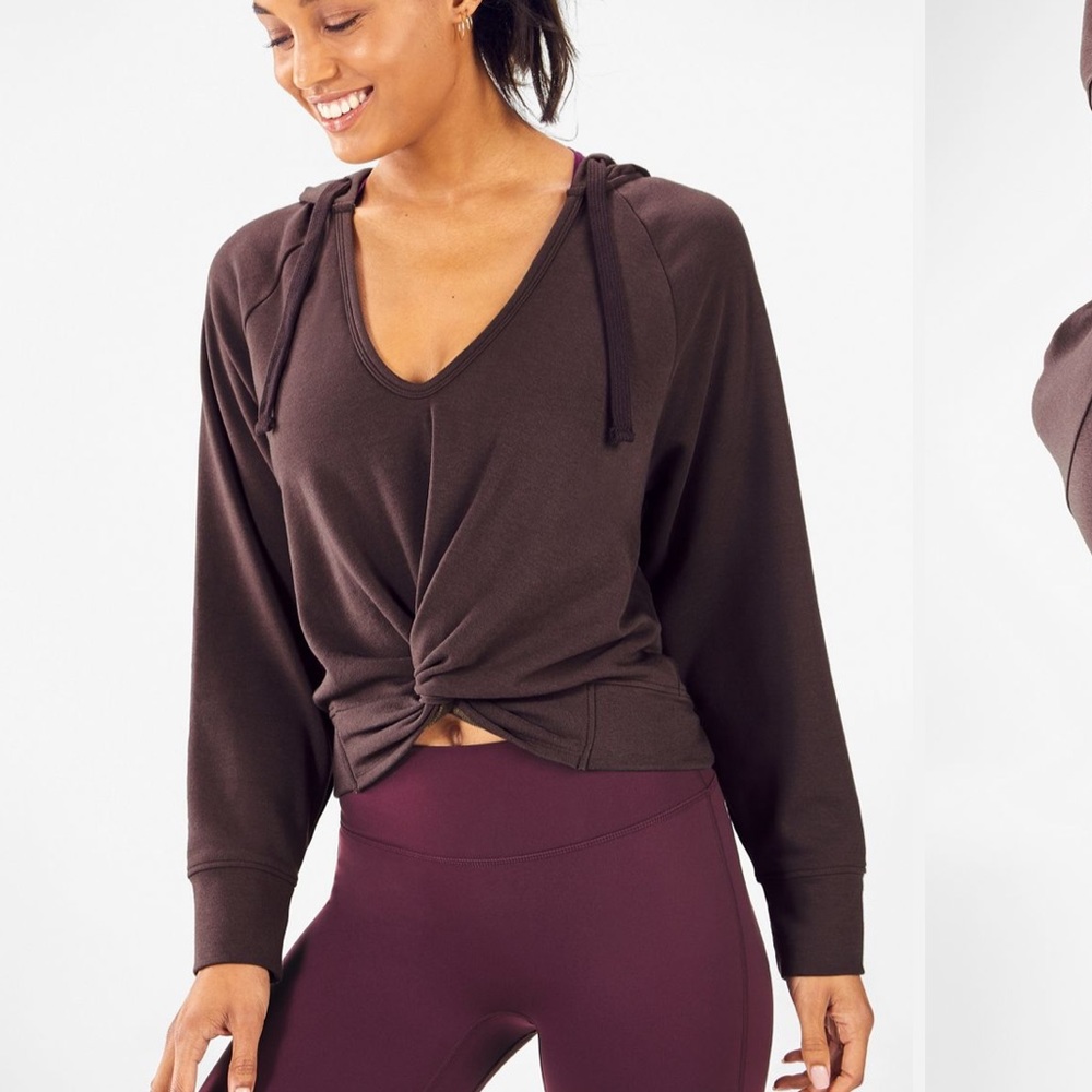 Sydney Twist Front Hoodie